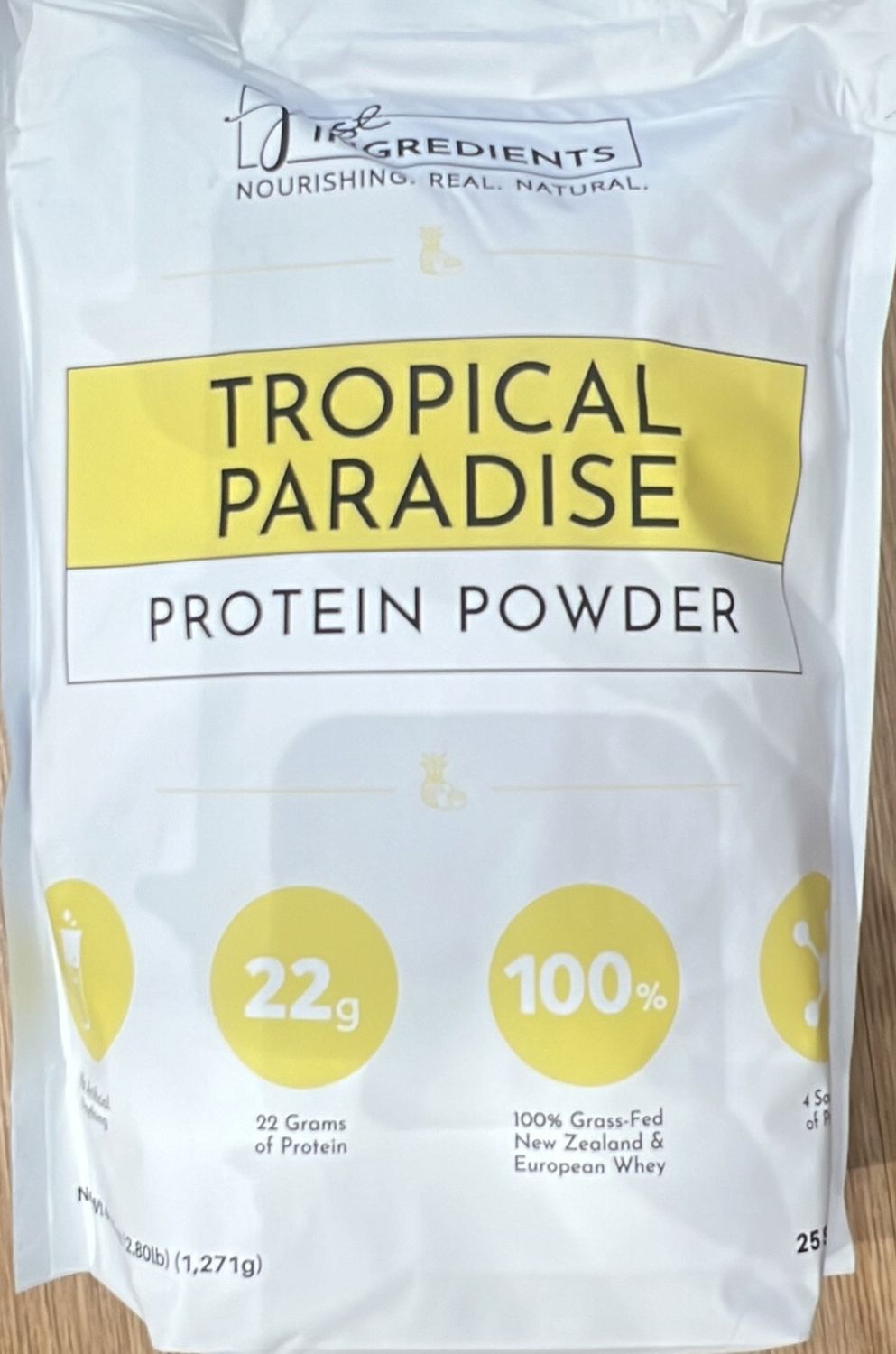 Just ingredients tropical paradise protein