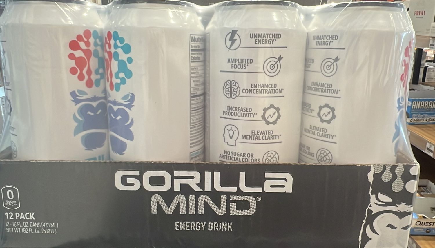 Gorilla mind artic white energy case