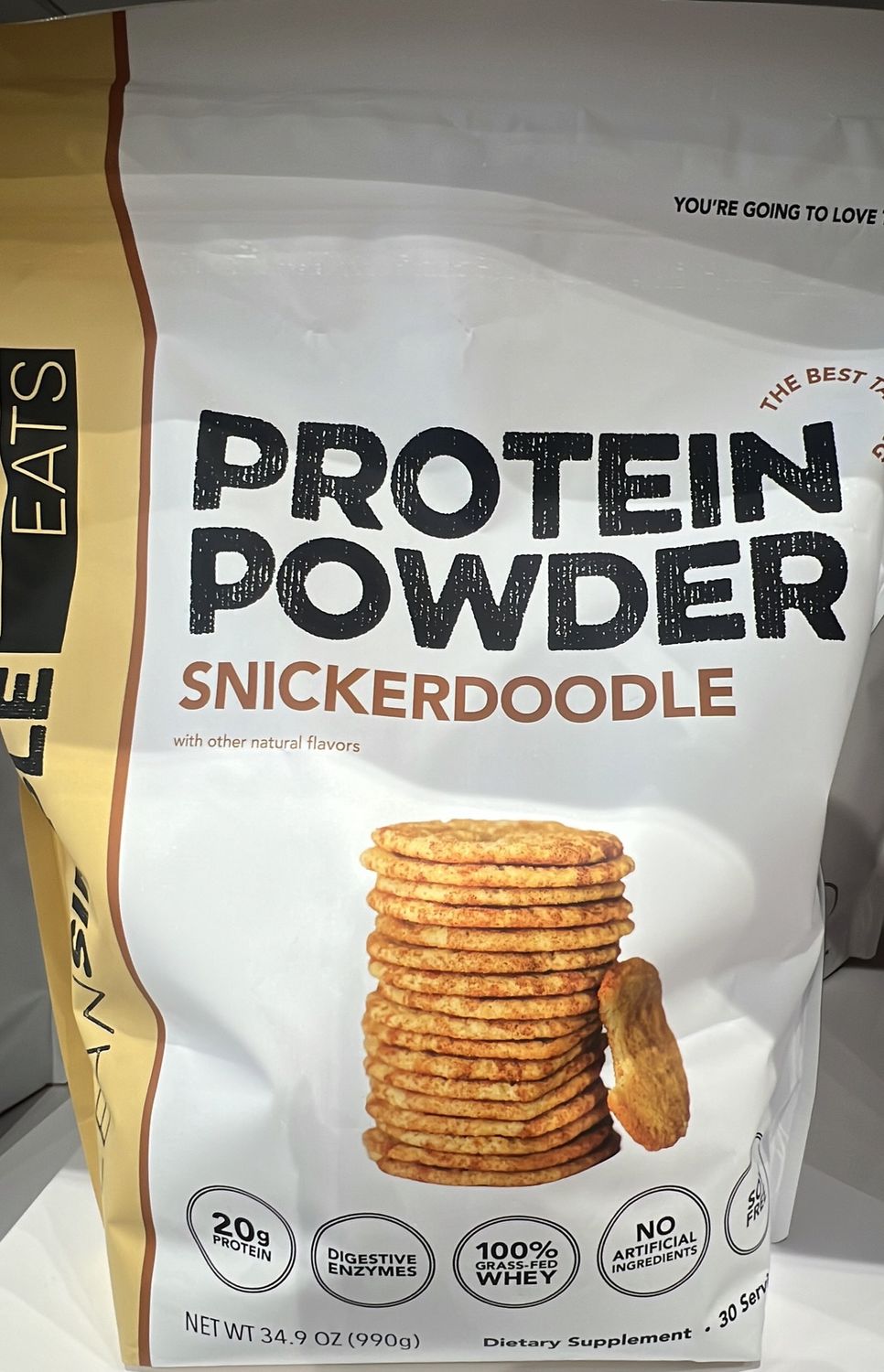Clean Simple Eats snickerdoodle protein