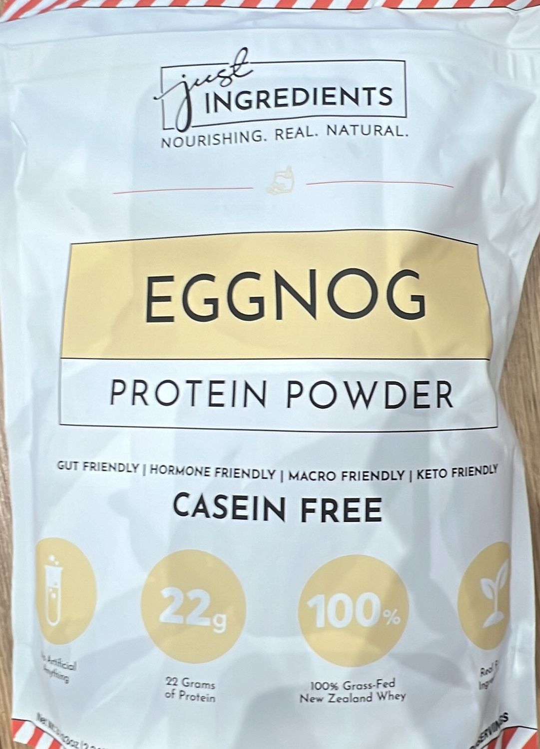 Just ingredients eggnog protein