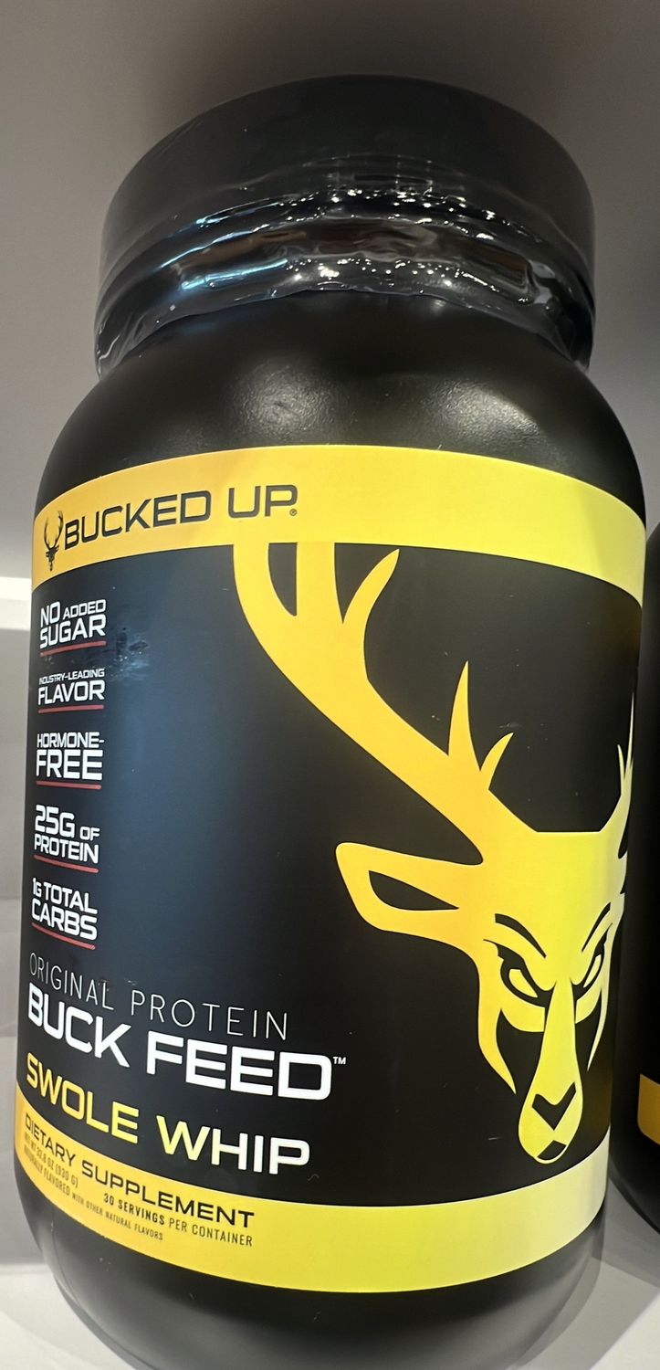 Bucked up swole whip protein