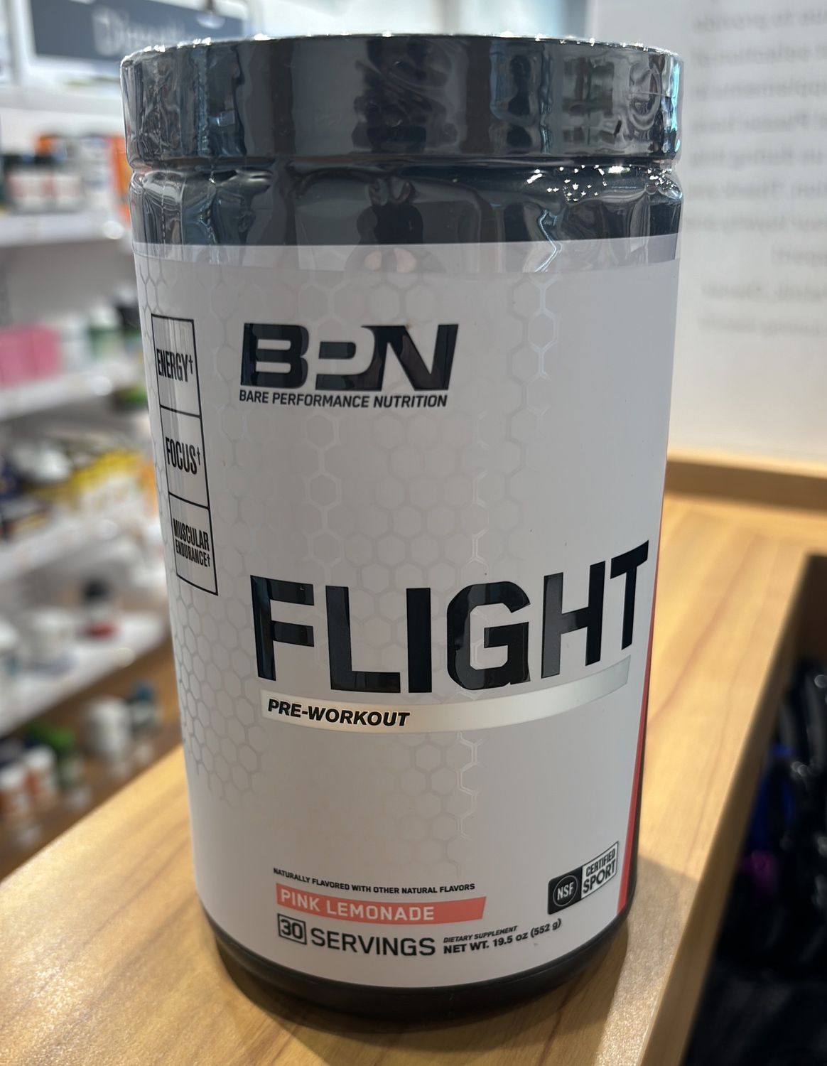 Bpn Flight preworkout Pink Lemonade