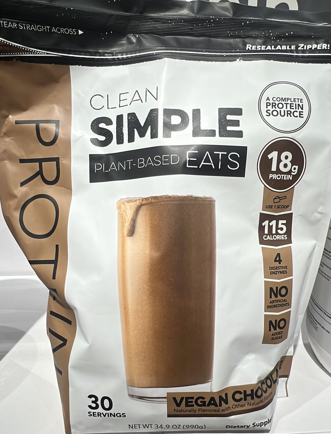 Clean Simple Eats Chocolate protein 