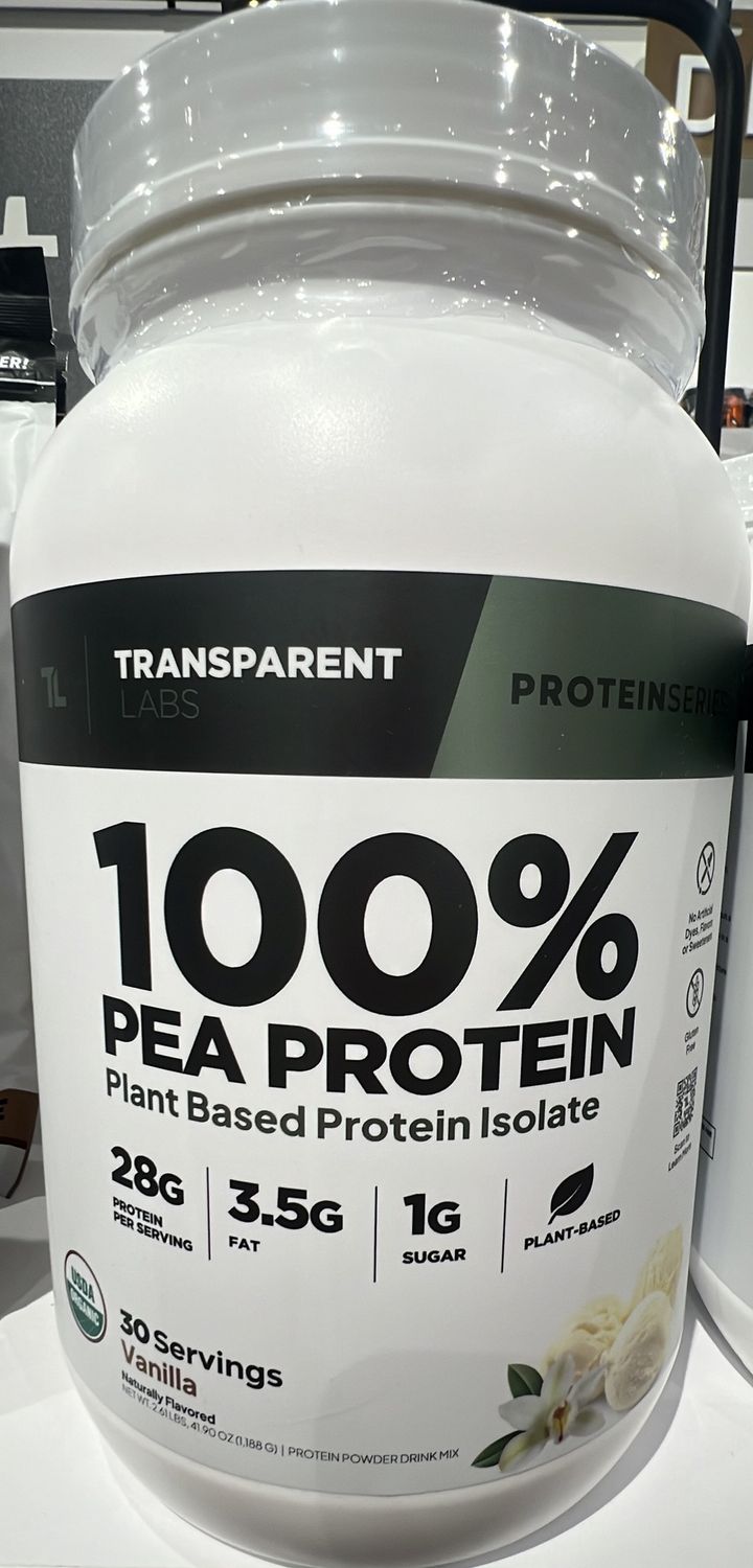 Transparent Labs Vanilla vegan protein