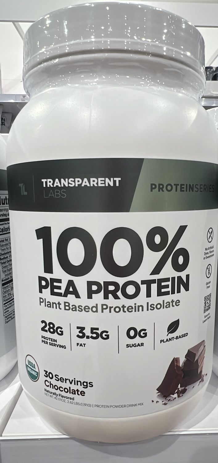 Transparent Labs vegan Chocolate protein