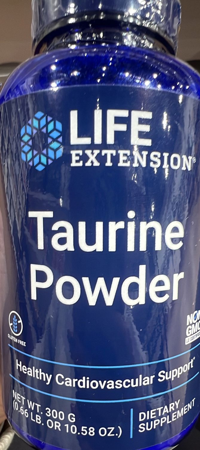 Life Extension Taurine Powder