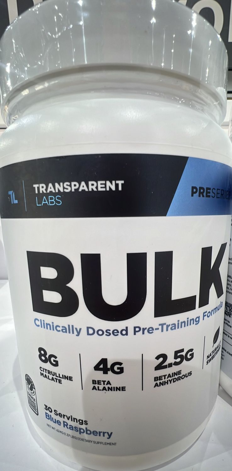 Transparent Labs Bulk Blue Raspberry