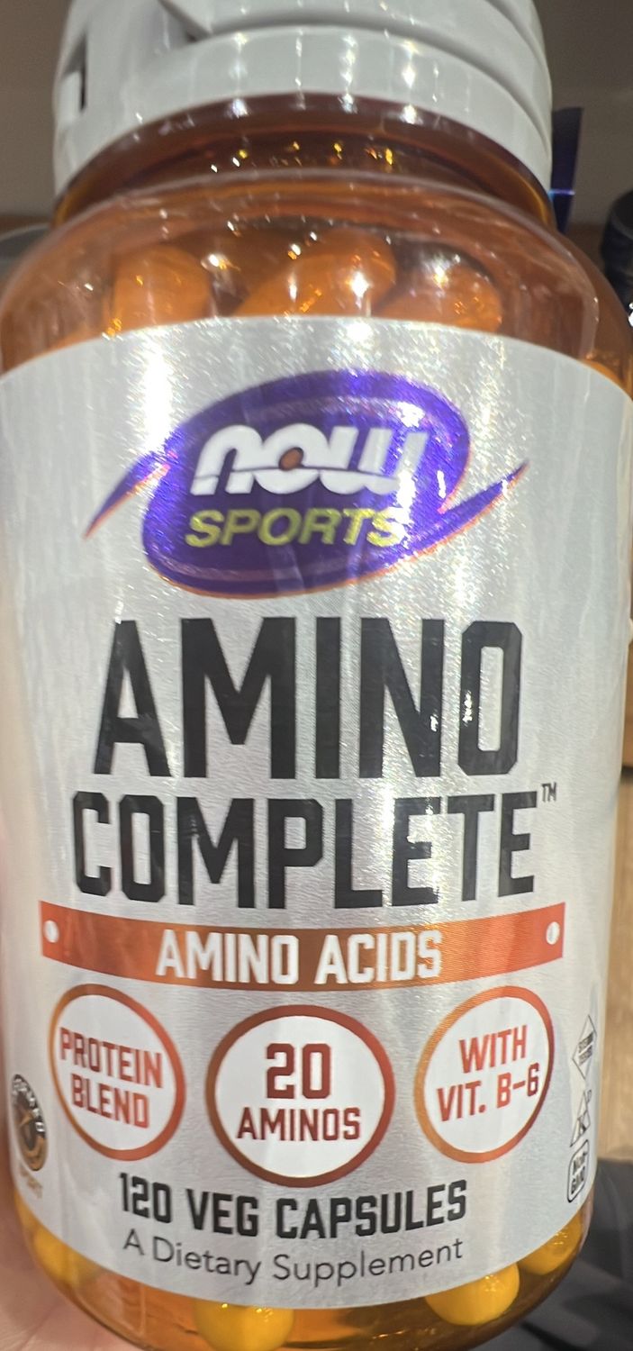Now Sports amino complete 120 count