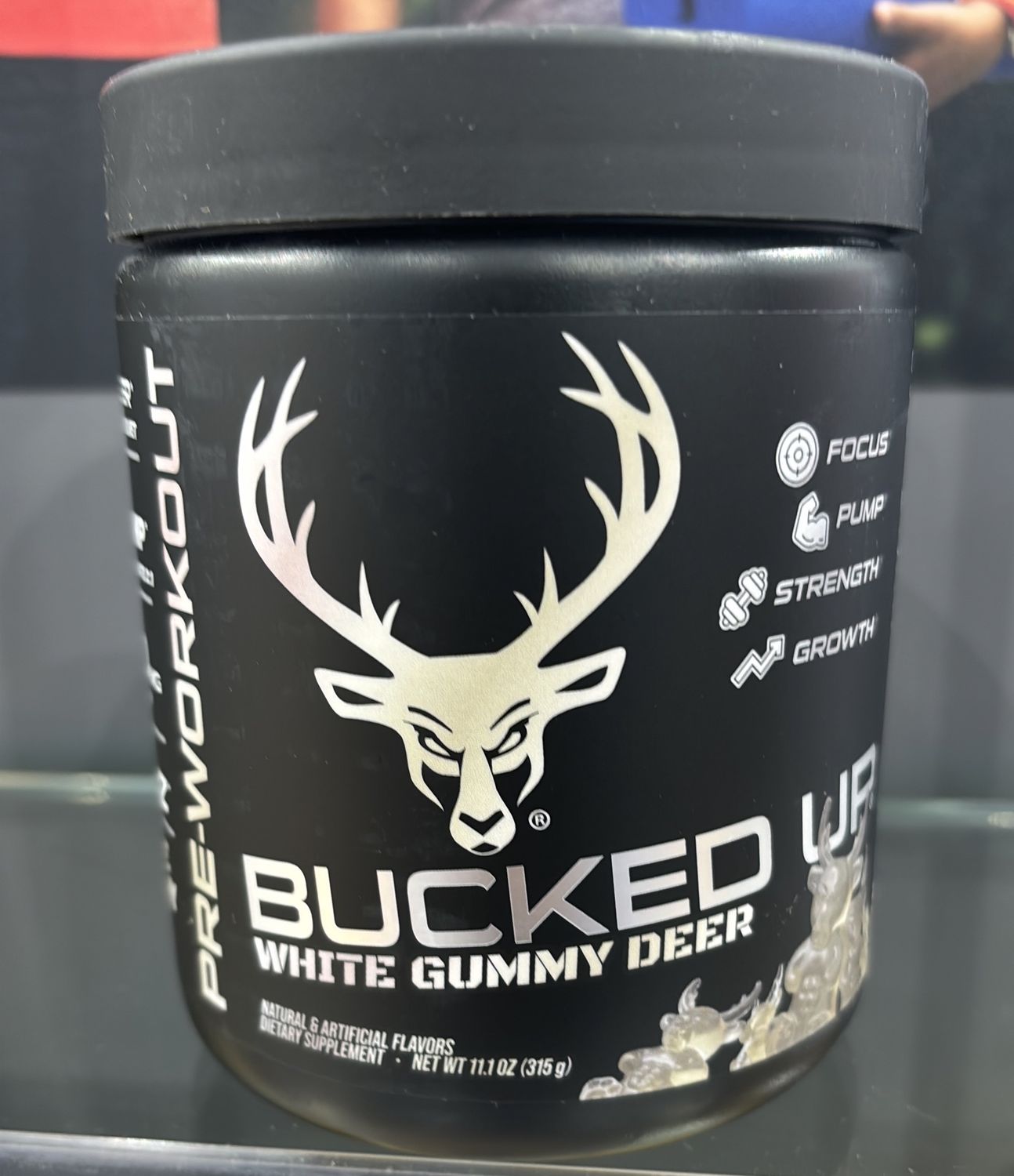 Bucked Up preworkout White Gummy Deer