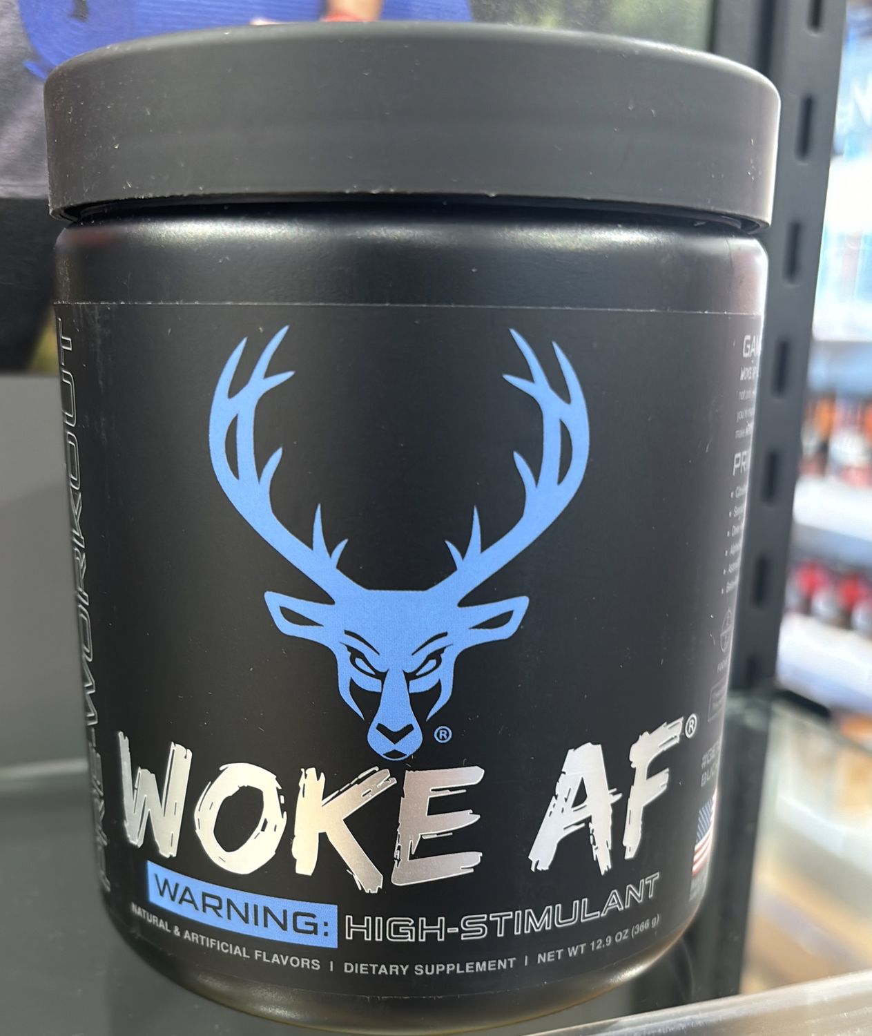 Bucked Up Woke AF Blue Raz