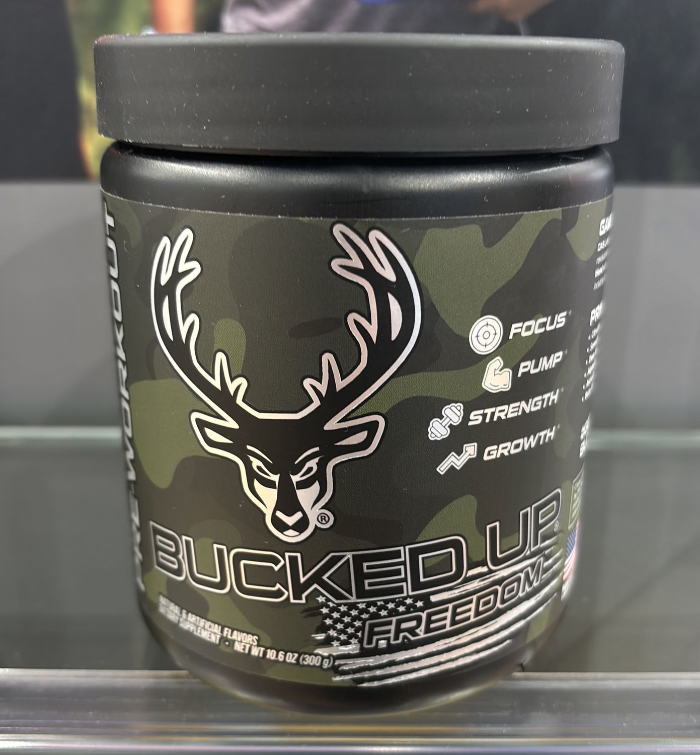 BuckedUp PreWorkout Freedom