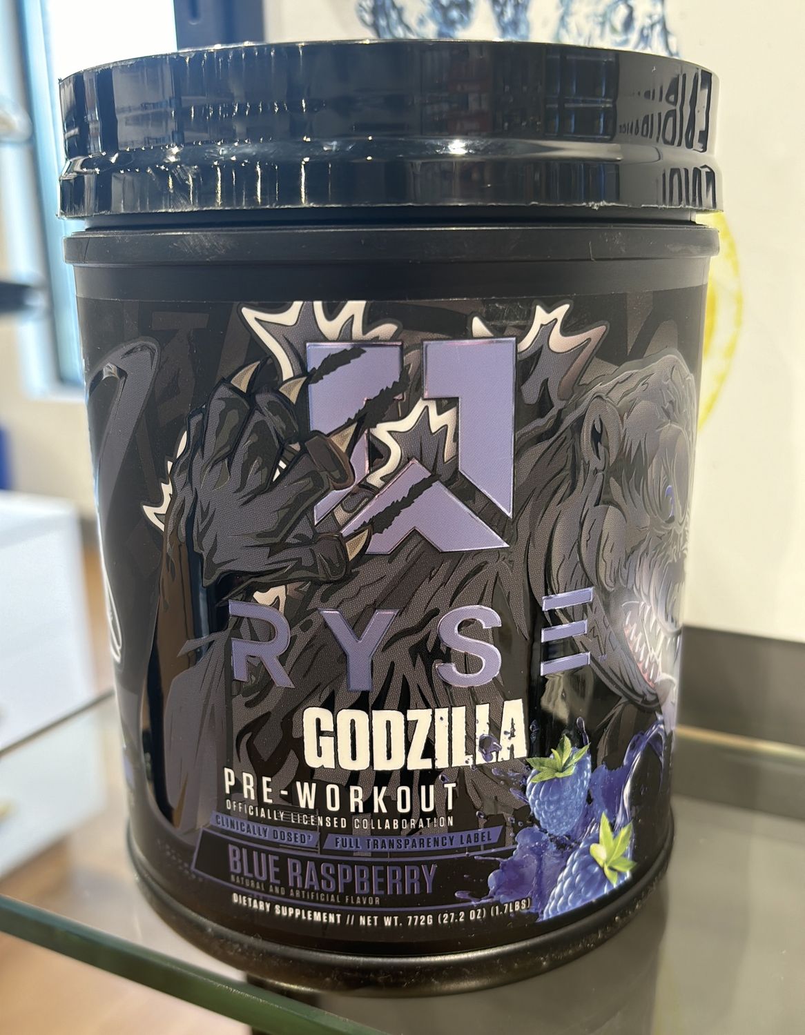 Ryse Godzilla Blue Raspberry