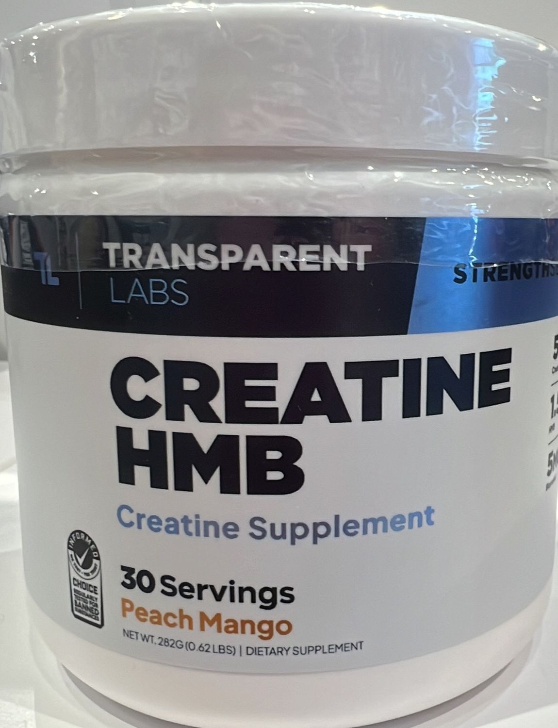Transparent Labs Creatine HMB Peach Mango