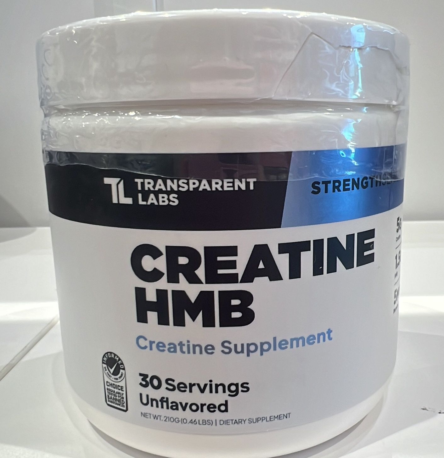 Transparent Labs Creatine HMB unflavored
