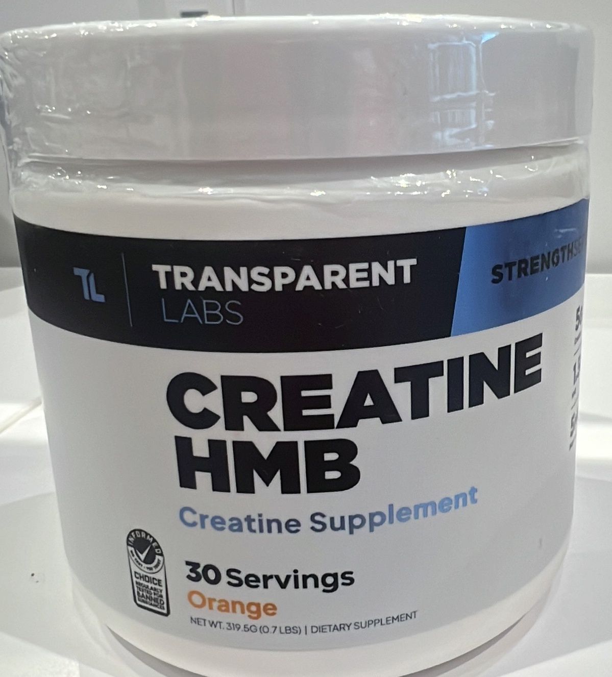 Transparent Labs Creatine HMB Orange