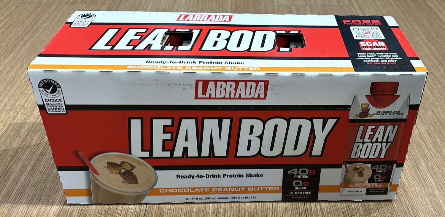 LeanBody ChocolatePeanutButter Case