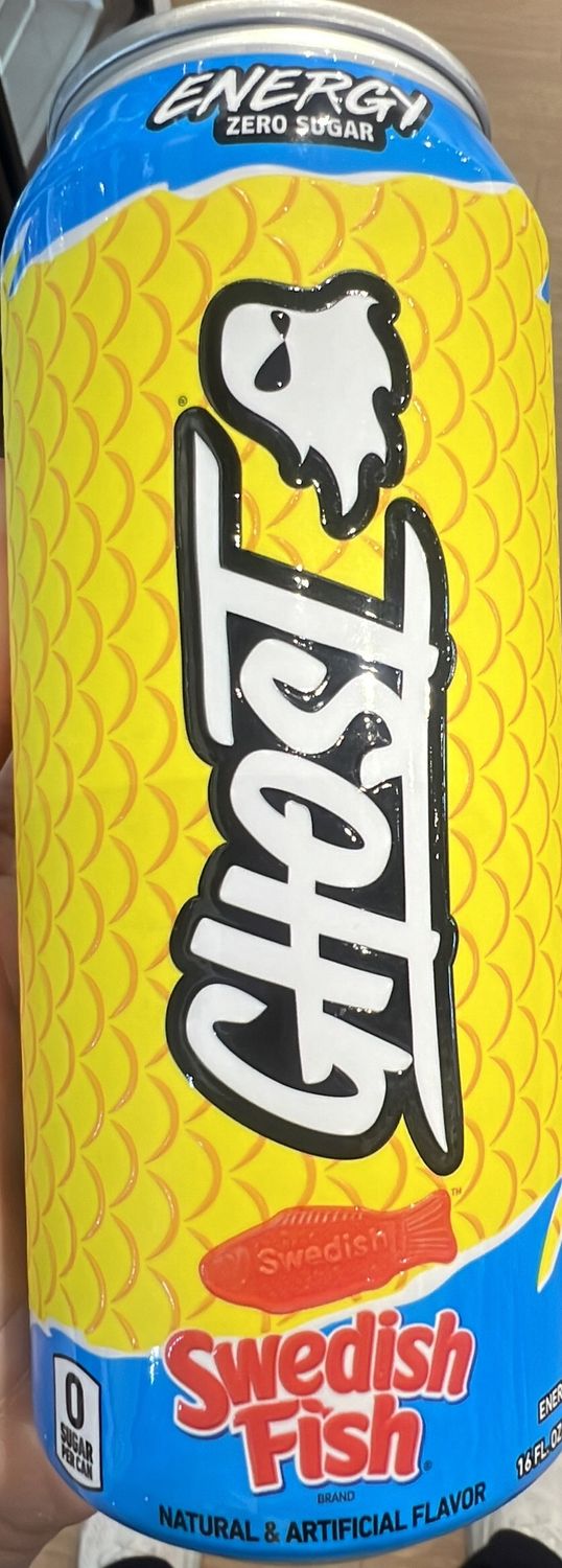 Ghost energy Swedish fish single