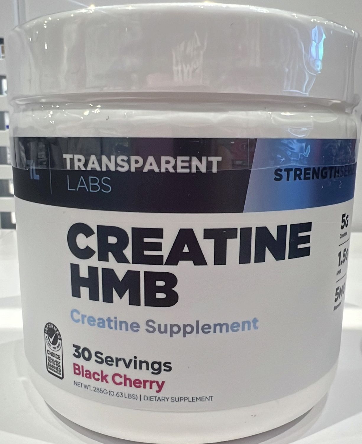 Transparent Labs Creatine HMB Black Cherry