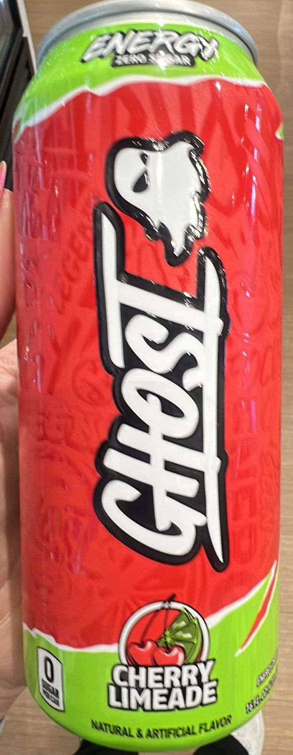 Ghost energy cherry limeade single