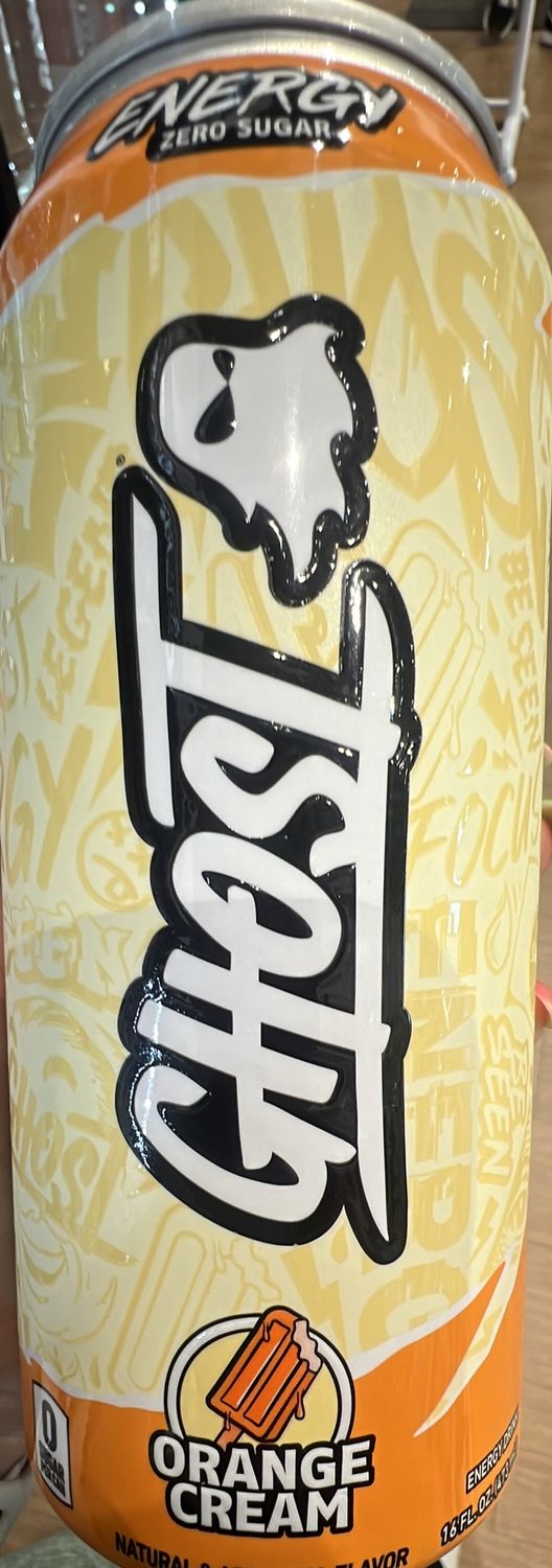 Ghost energy orange cream single