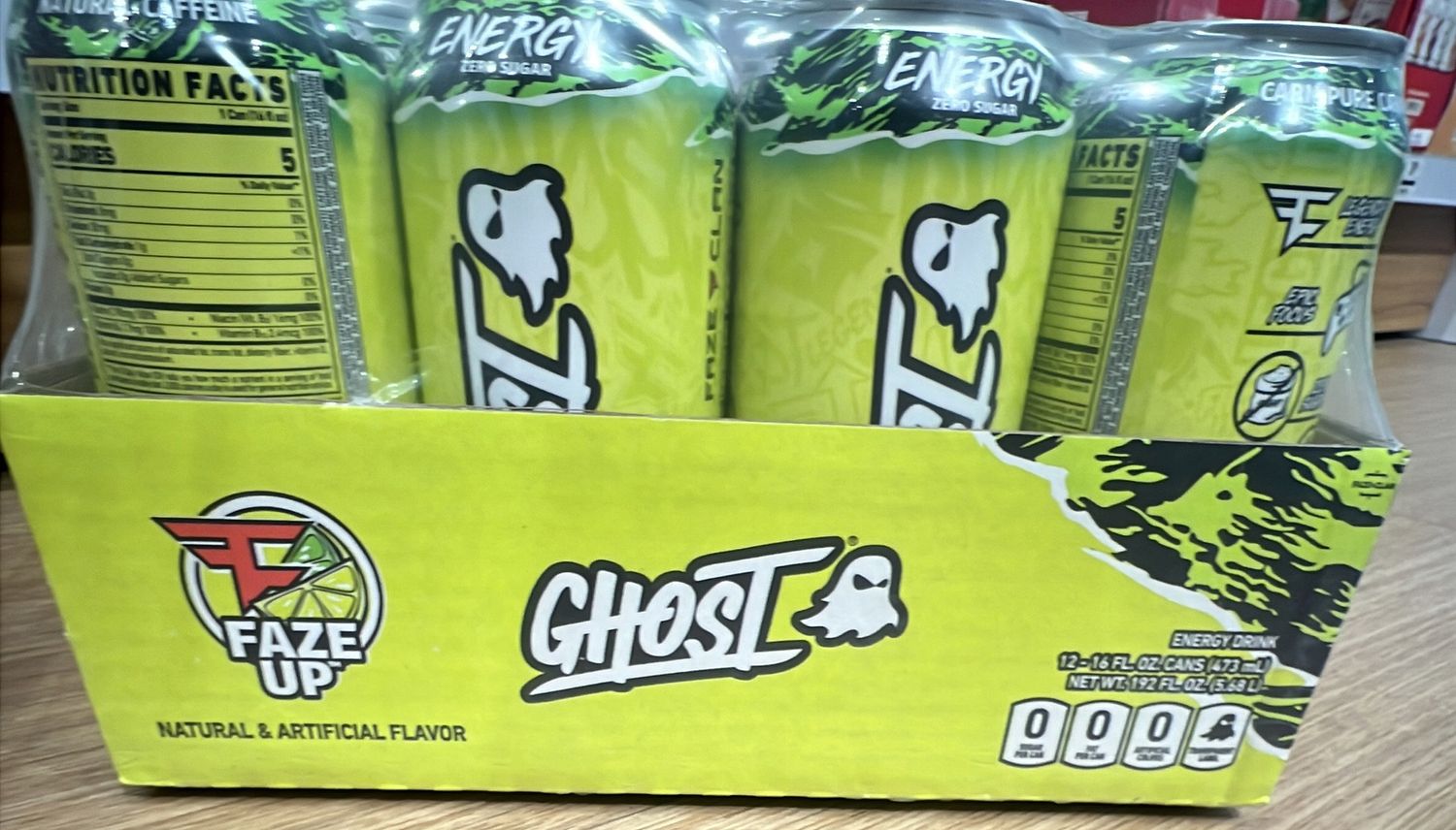 Ghost Energy Faze Up case