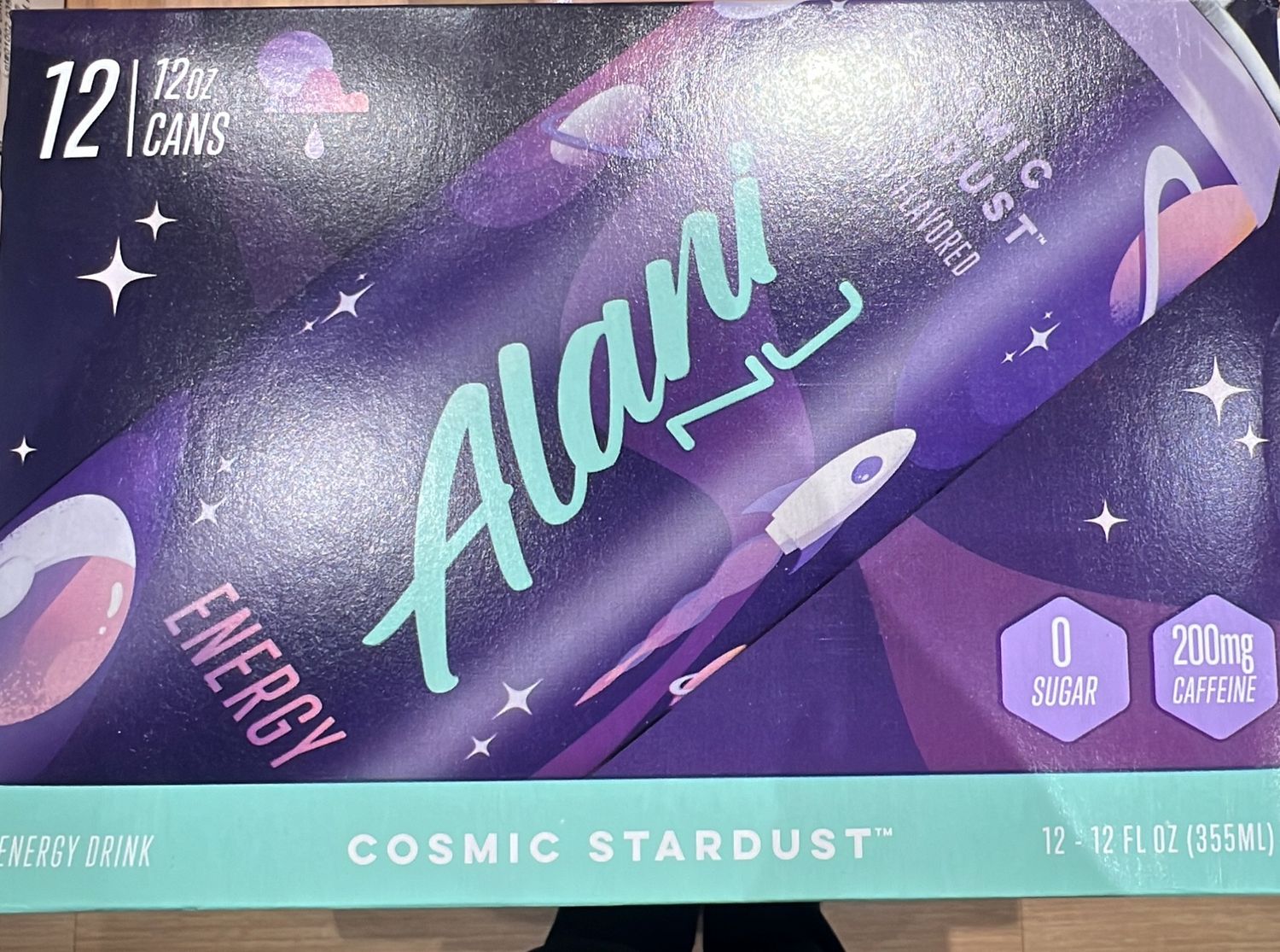 Alani Nu Cosmic Stardust energy case