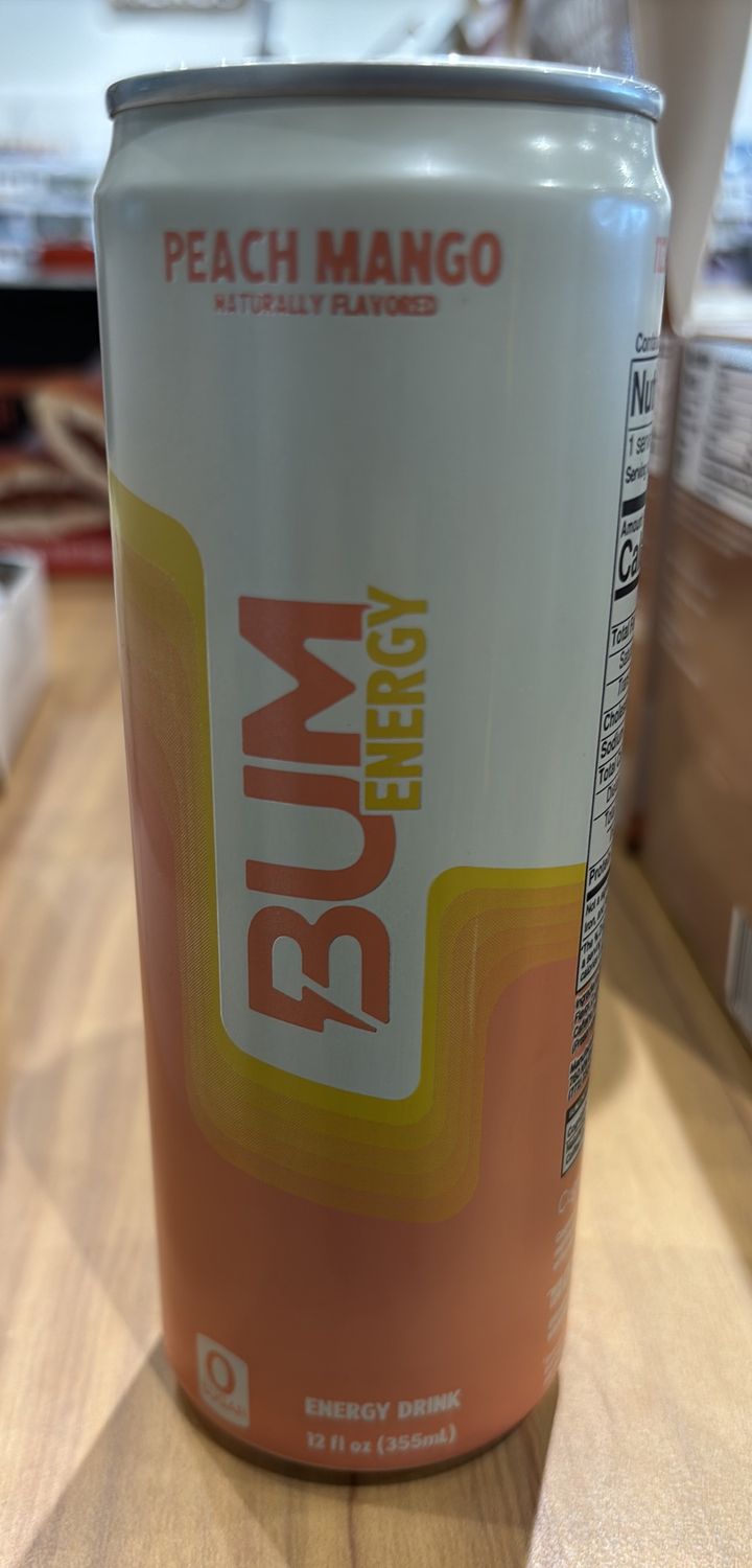 Bum energy Peach mango singld