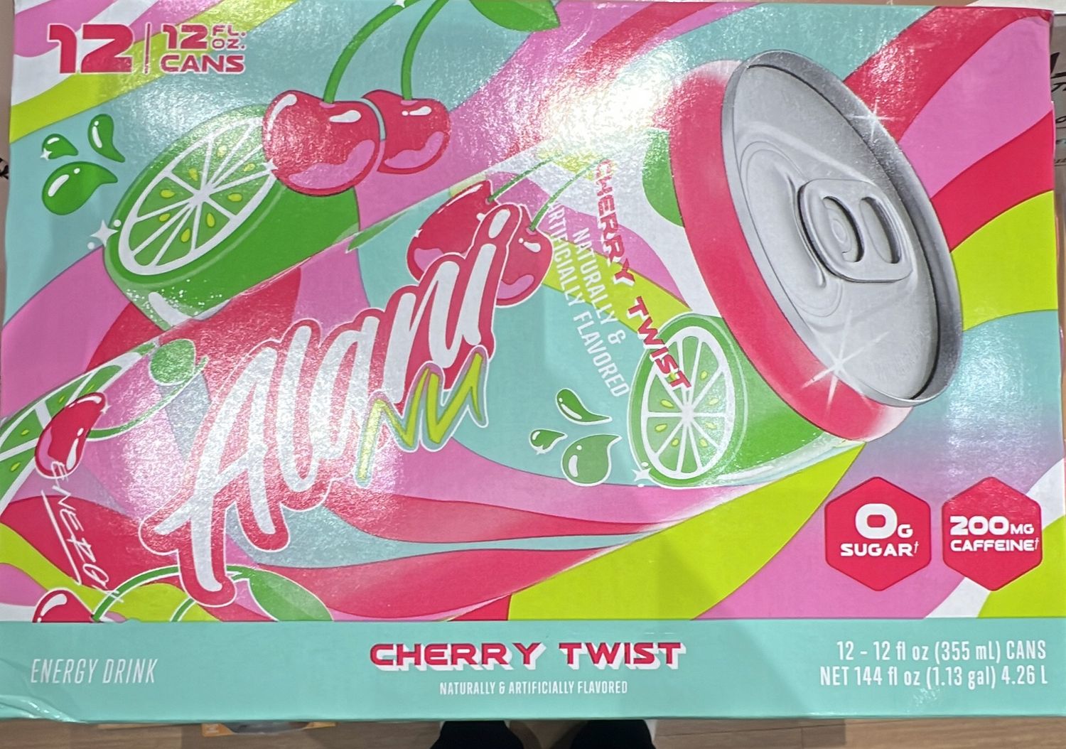 Alani Nu cherry twist energy case