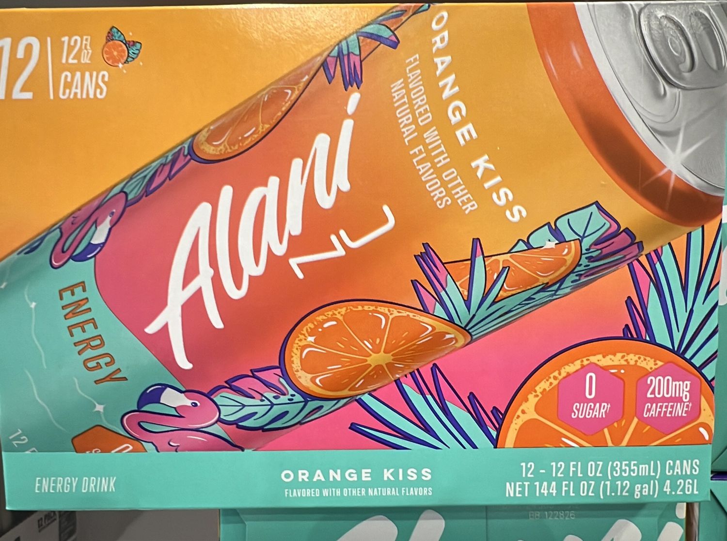 Alani Nu energy orange kiss case