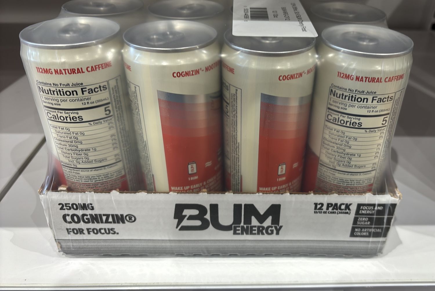 Bum energy Cherry frost case