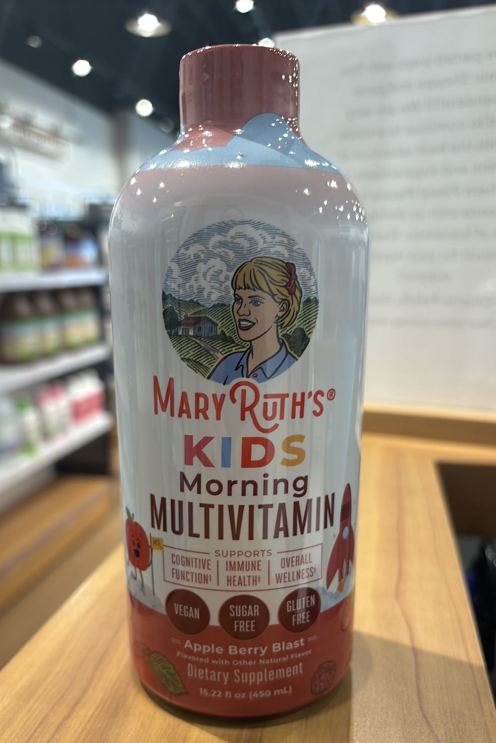 Mary Ruth Kids Morning Multi Apple Berry Blast