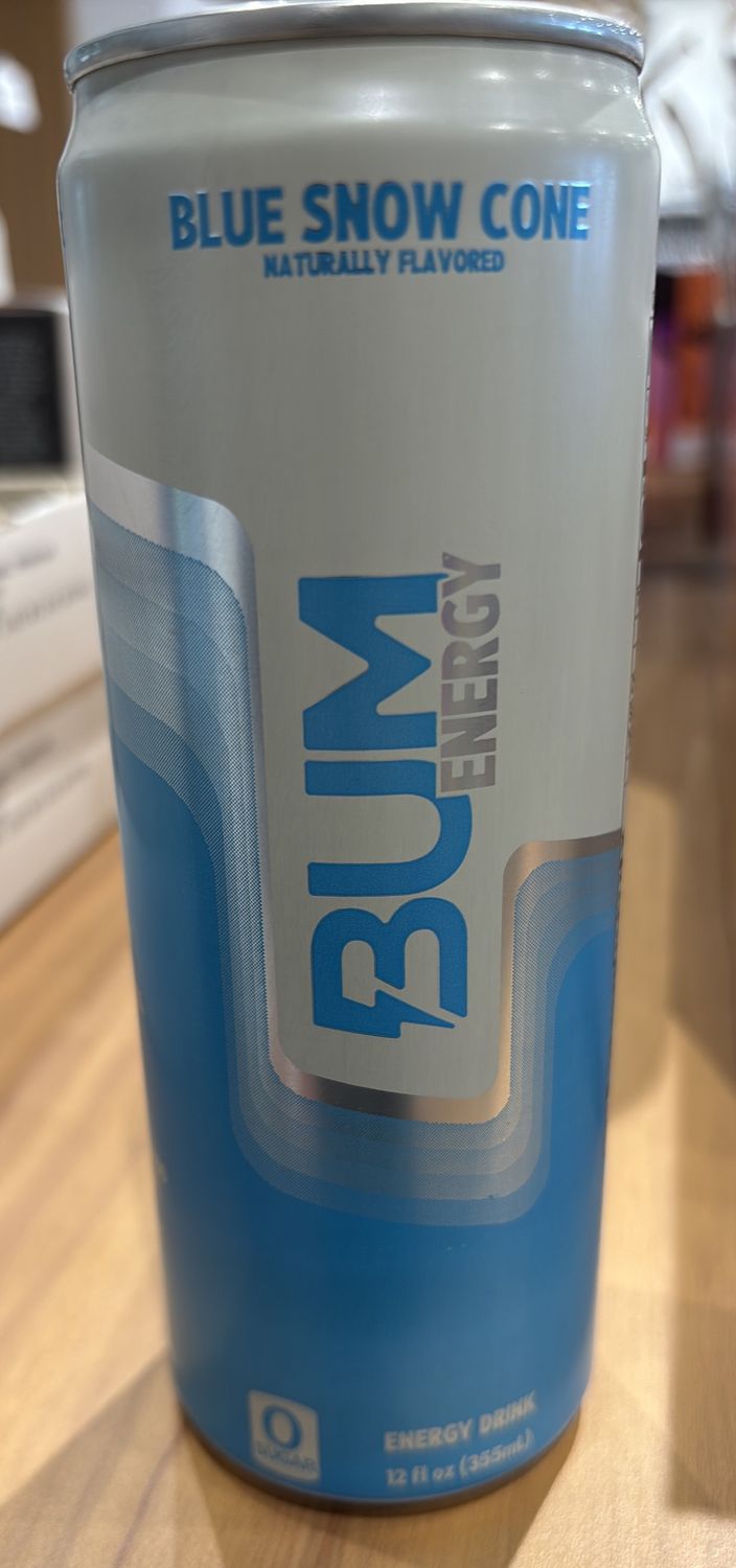 Bum energy Blue Snow Cone Single