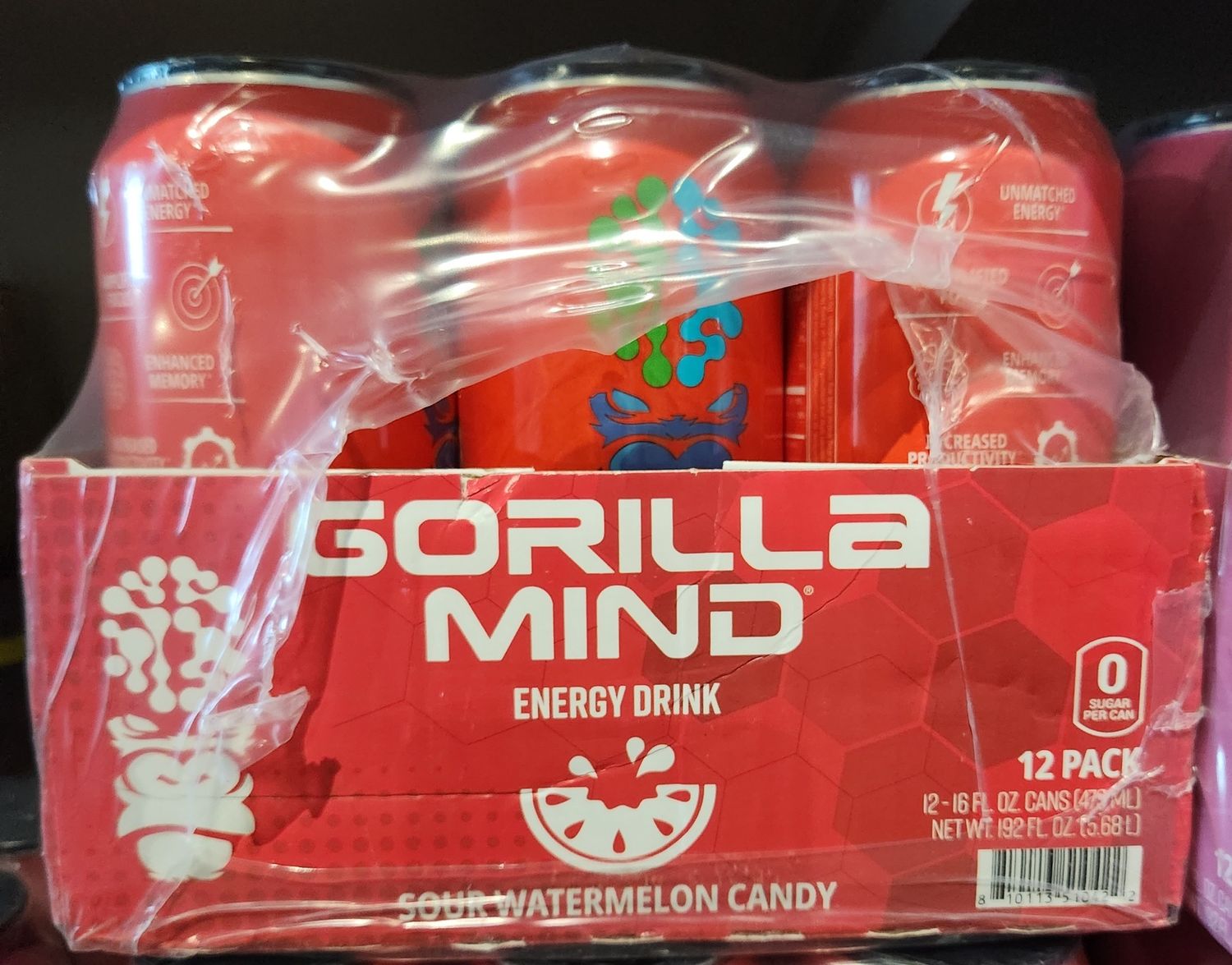 Gorilla Mind Sour Watermelon Candy