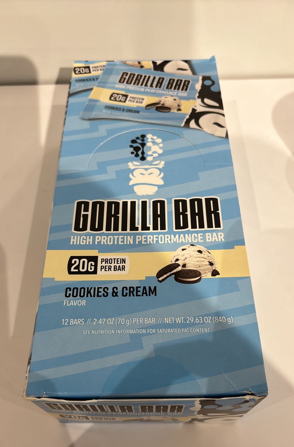 Gorilla Bar Cookies &amp; Cream Case