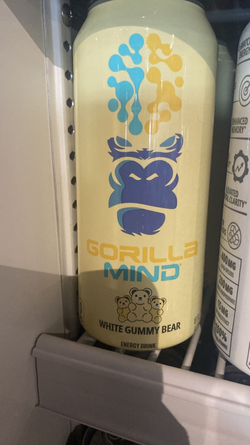 gorilla mind white gummy bear single