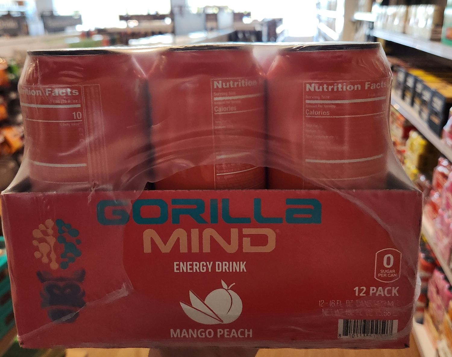 Gorilla Mind Mango Peach 12 Pack