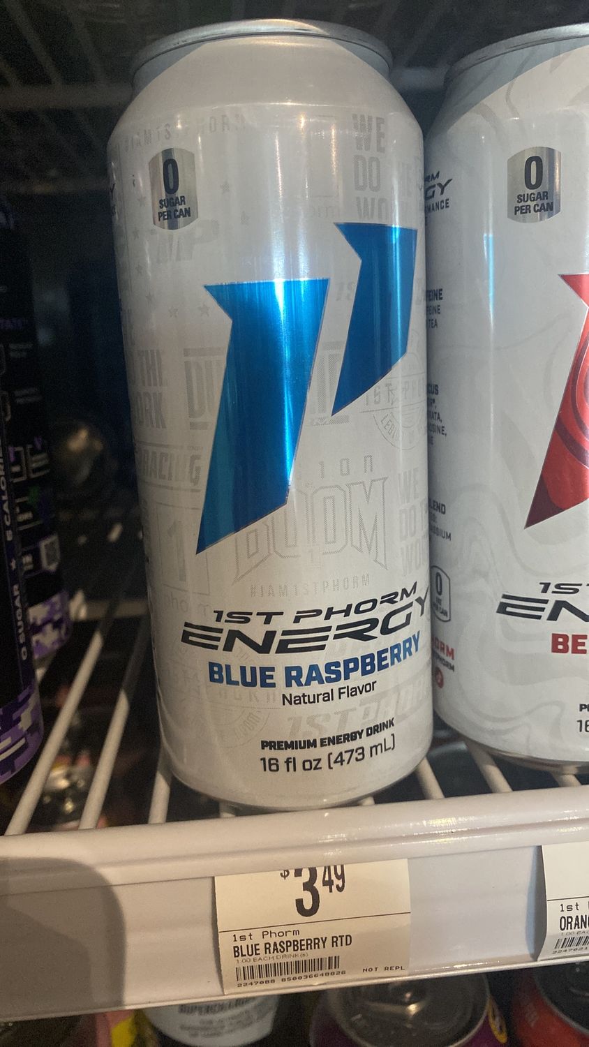 1st phorm blue raspberry single 