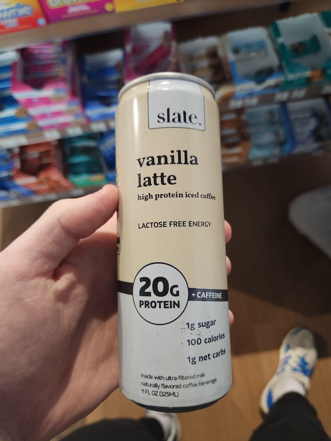 Slate Vanilla latte Protein Single 