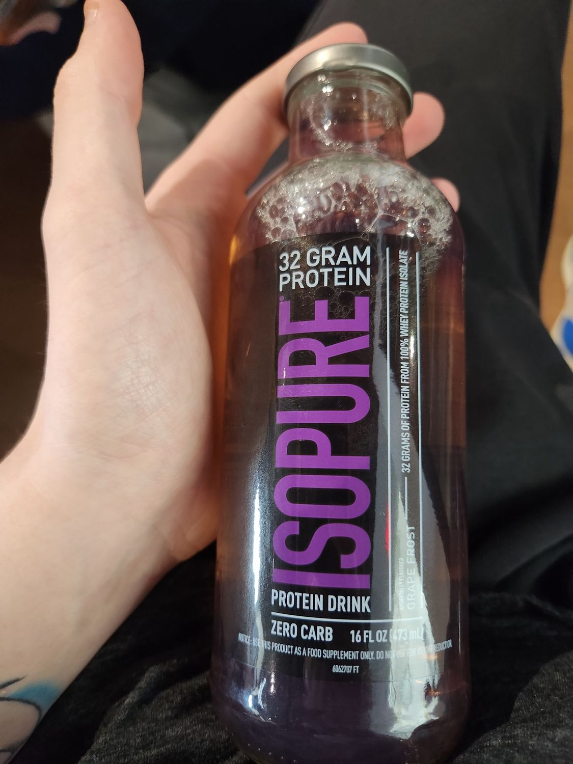 Isopure Protein grape fruit single 