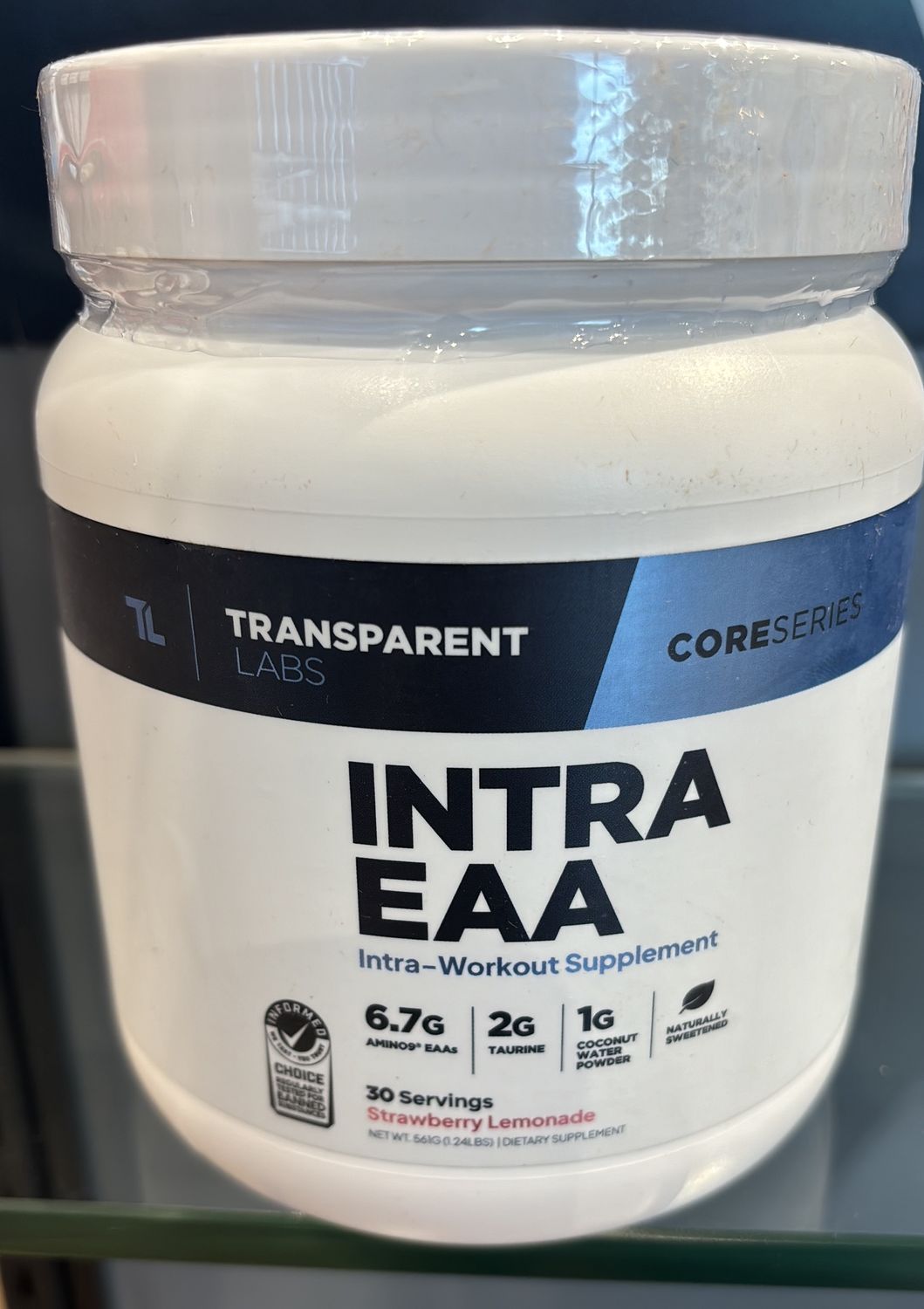 transparent labs Intra EAA Strawberry Lemonade