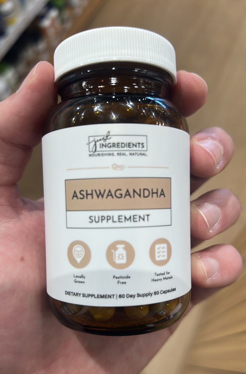 Just ingredients Ashwagandha