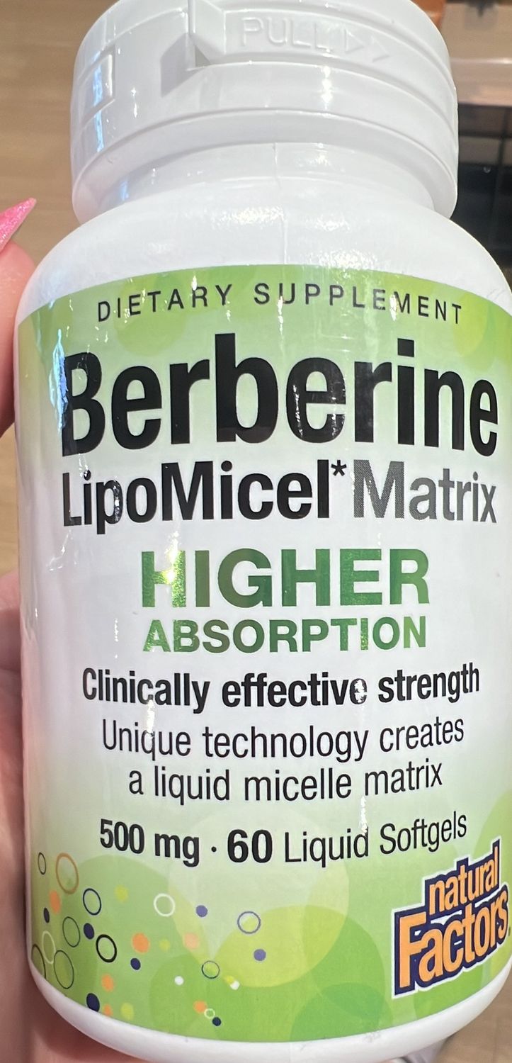 Natural Factors Berberine Lipomicel