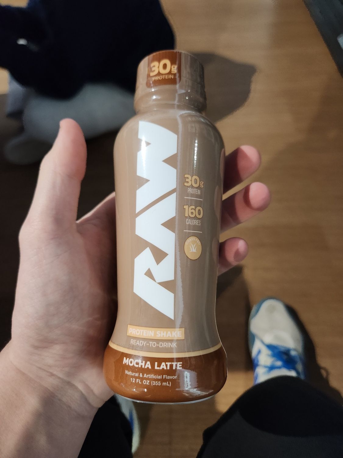 Raw mocha latte Protein single
