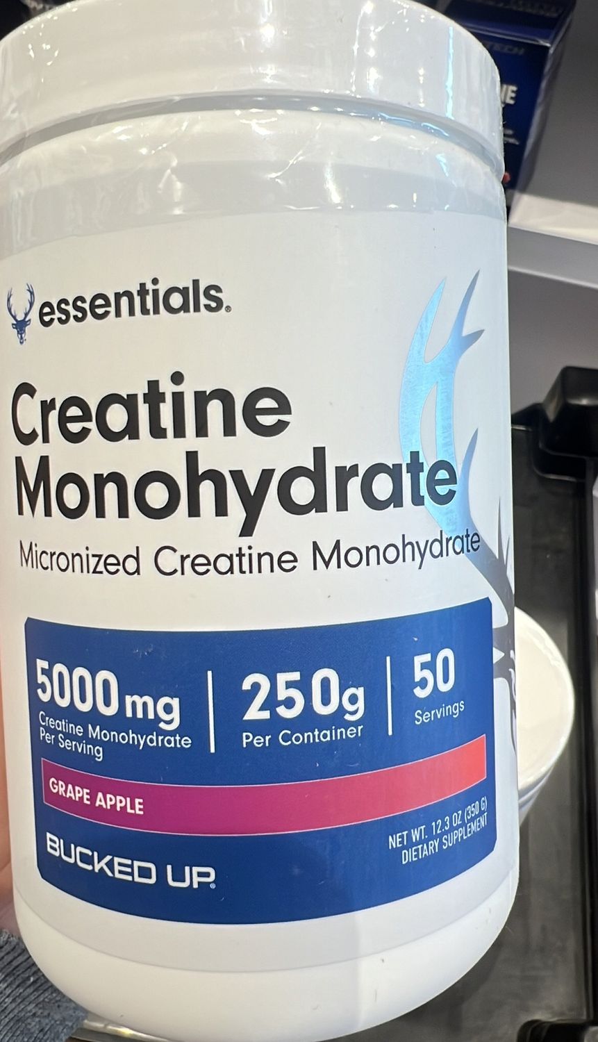 Bucked up creatine grape apple 