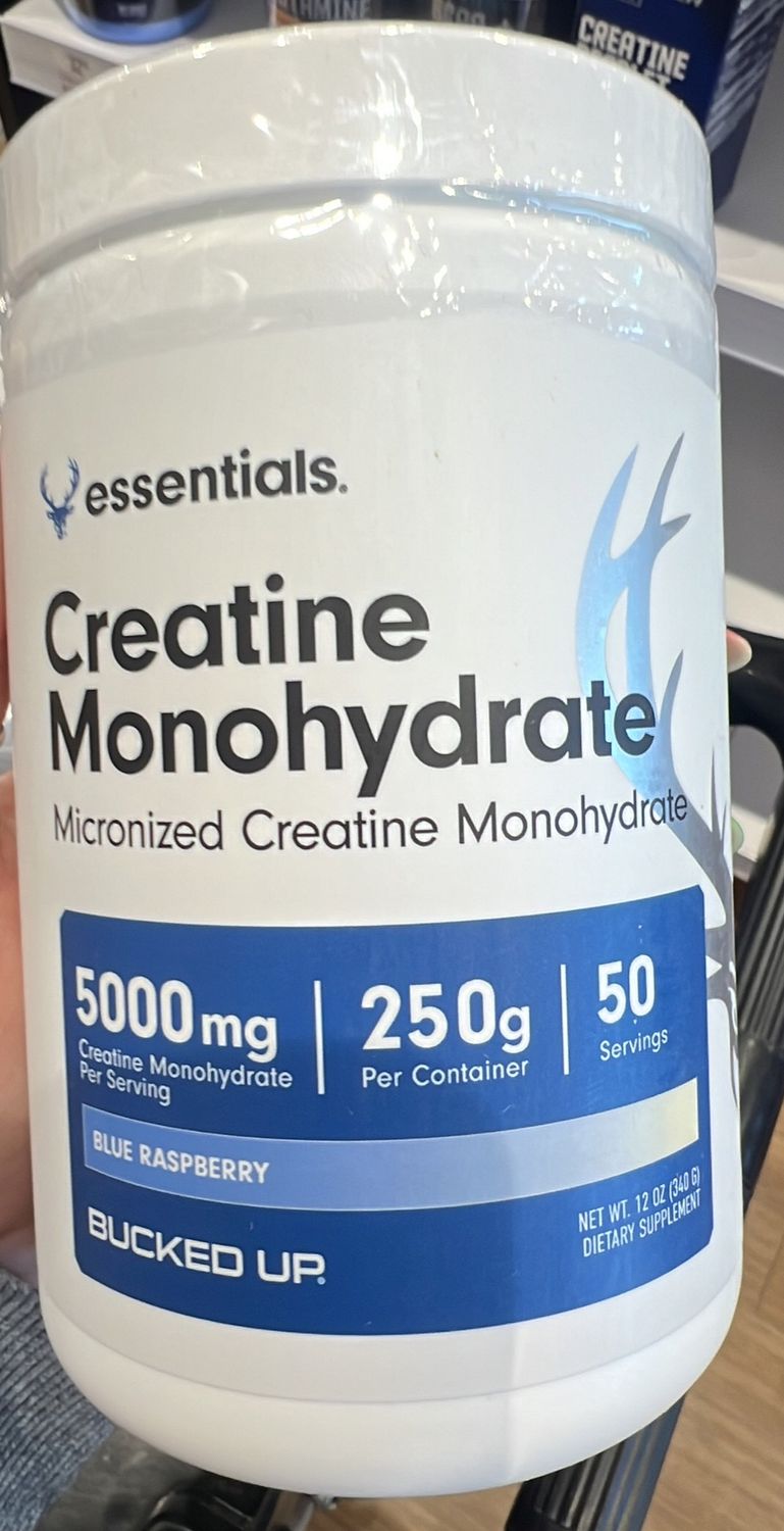 Bucked up creatine blue raspberry  