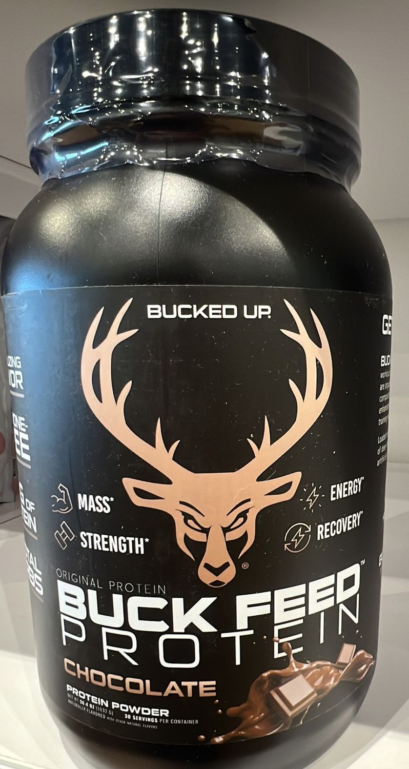 Bucked Up chocolate protein 