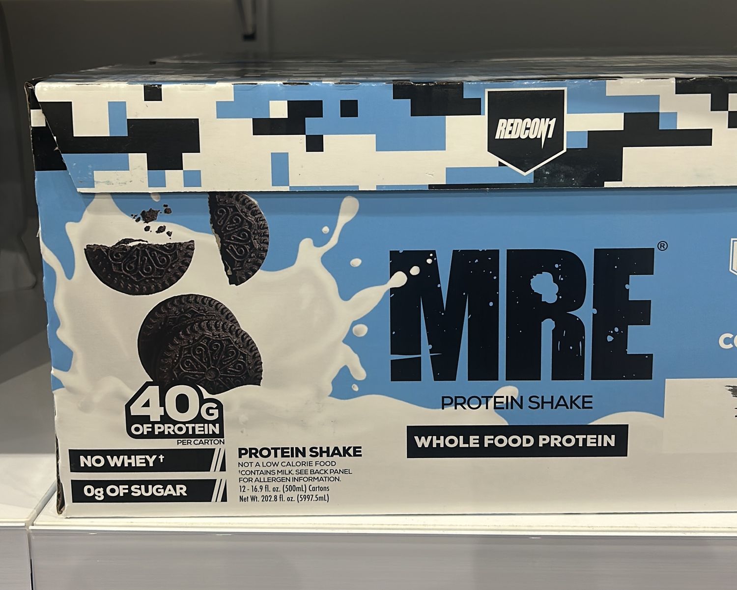 MRE protein shake 12pk (cookies and cream)