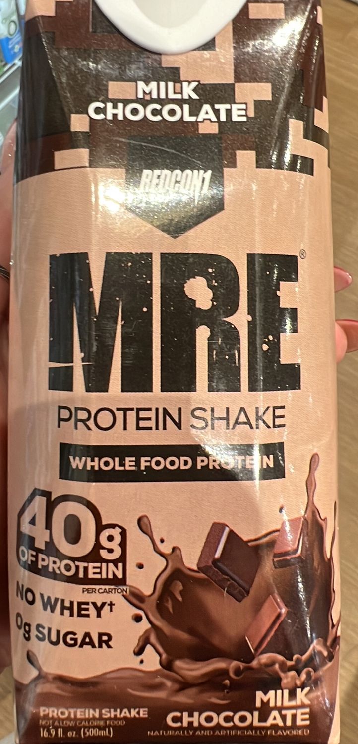 MRE rtd milk chocolate protein shake 