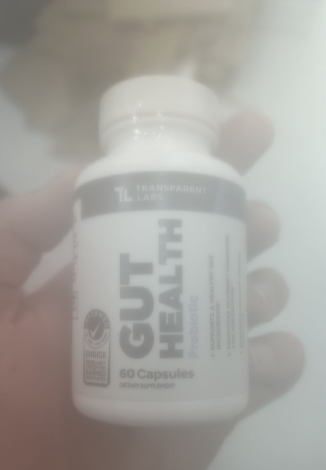 transparent labs gut health probiotic