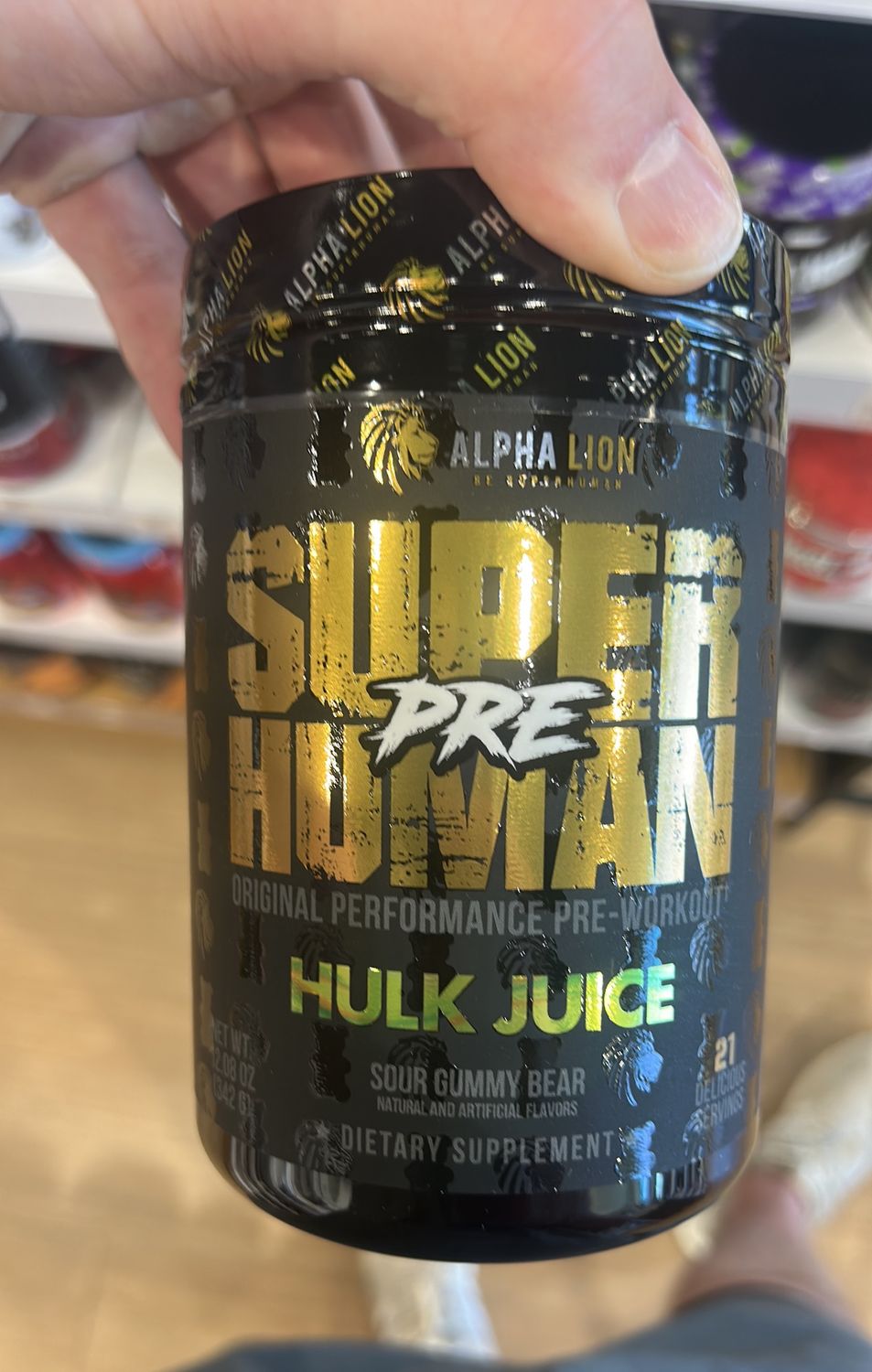 alpha lion pre-workout (hulk juice)